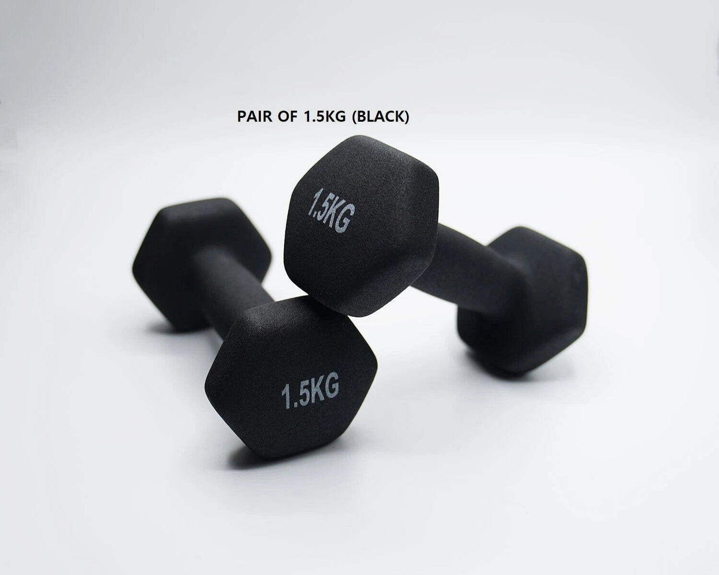 Neoprene Dumbbell Pair – Non-Slip Grip – Gym Fitness Weights