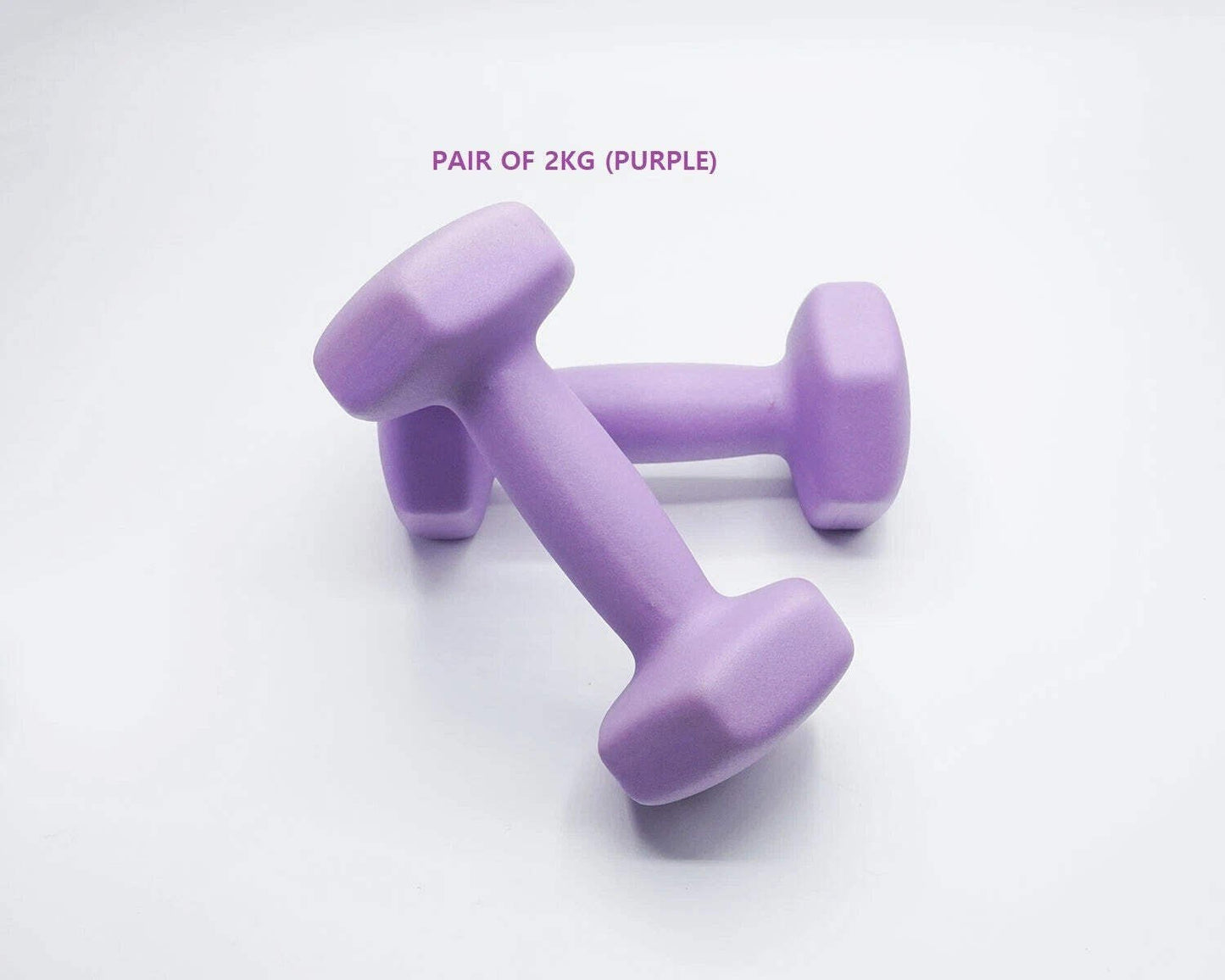 Neoprene Dumbbell Pair – Non-Slip Grip – Gym Fitness Weights