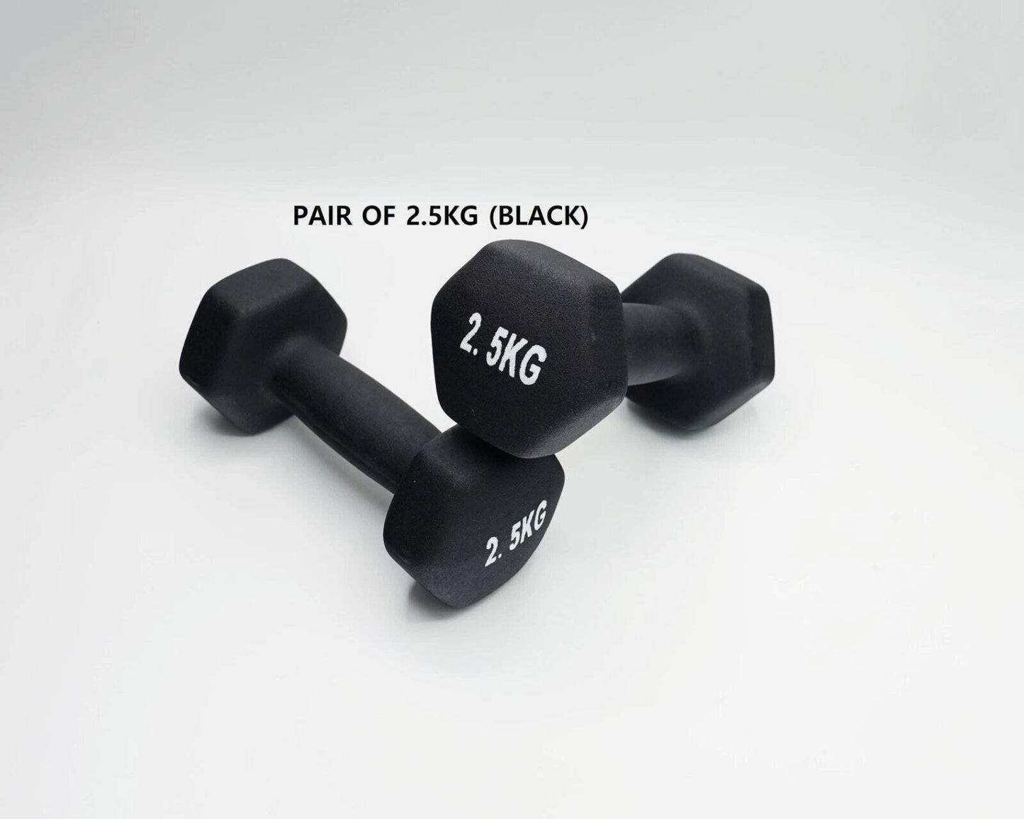 Neoprene Dumbbell Pair – Non-Slip Grip – Gym Fitness Weights