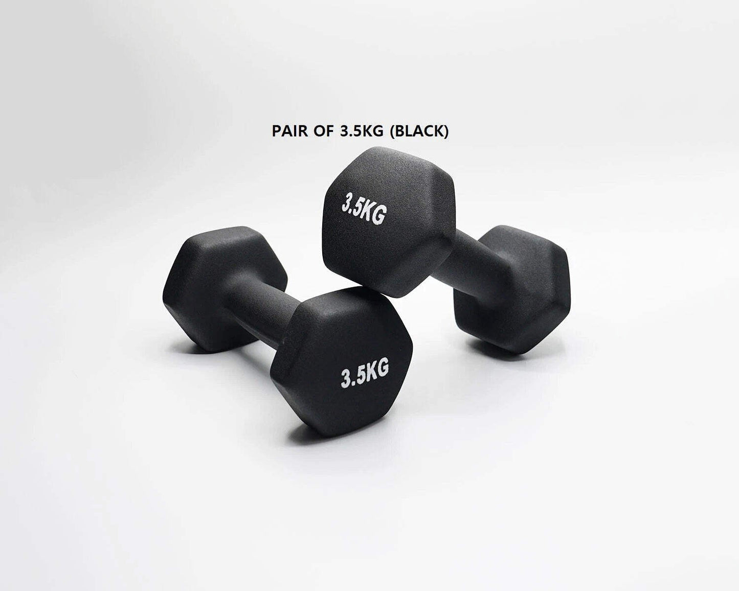 Neoprene Dumbbell Pair – Non-Slip Grip – Gym Fitness Weights