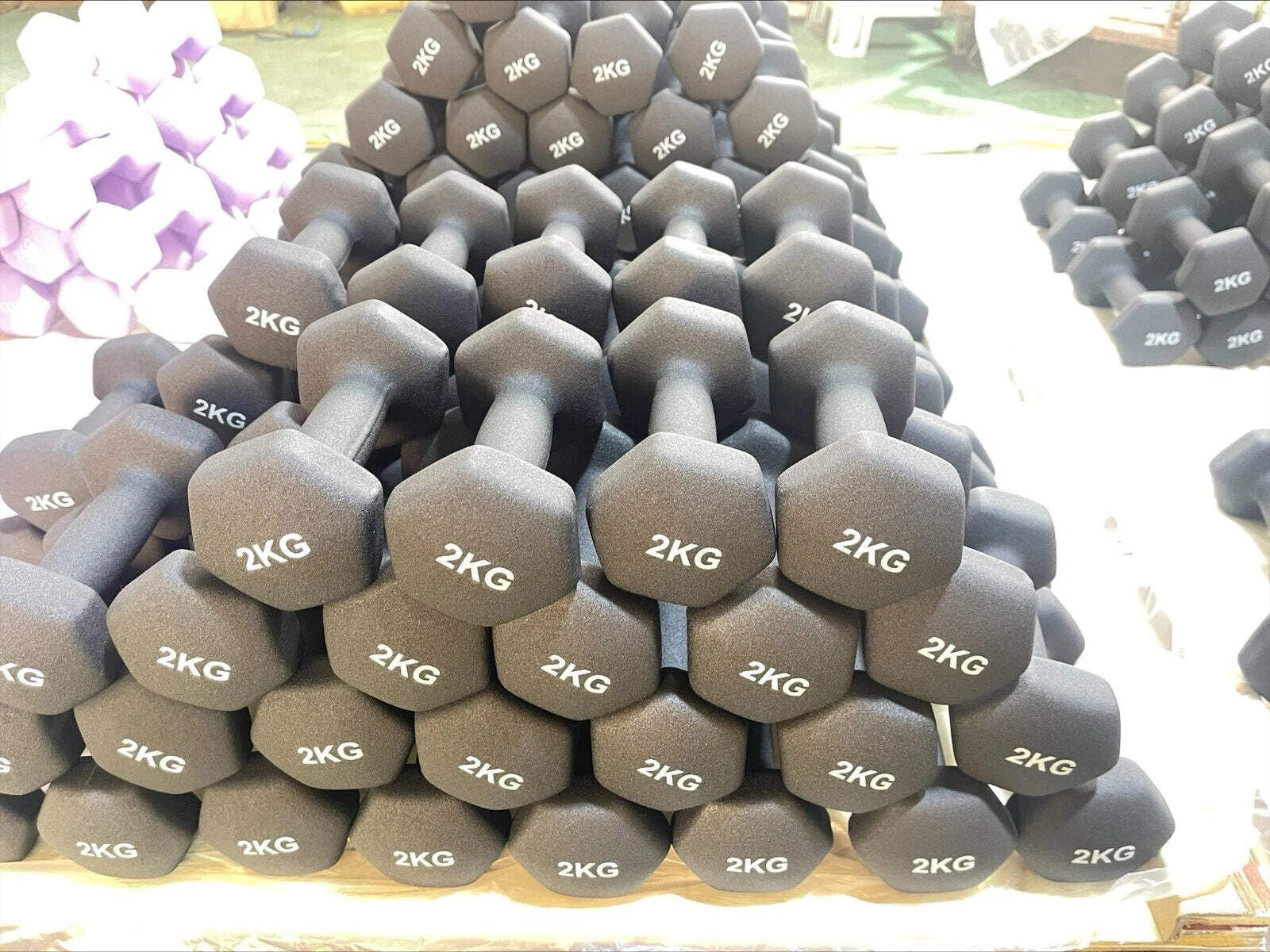 Neoprene Dumbbell Pair – Non-Slip Grip – Gym Fitness Weights