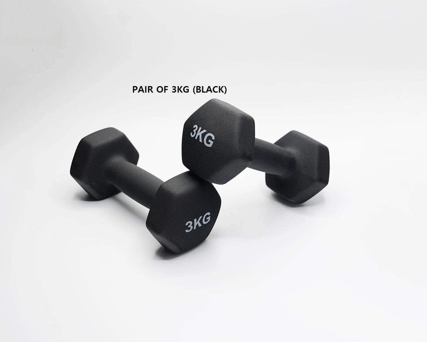 Neoprene Dumbbell Pair – Non-Slip Grip – Gym Fitness Weights