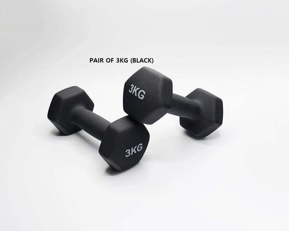 Neoprene Dumbbell Pair – Non-Slip Grip – Gym Fitness Weights