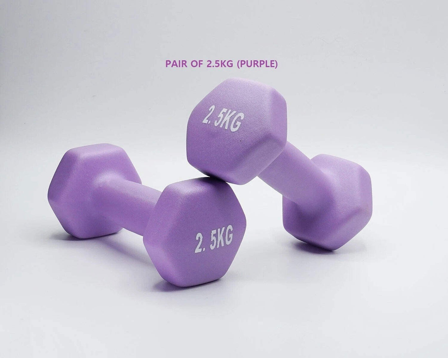 Neoprene Dumbbell Pair – Non-Slip Grip – Gym Fitness Weights