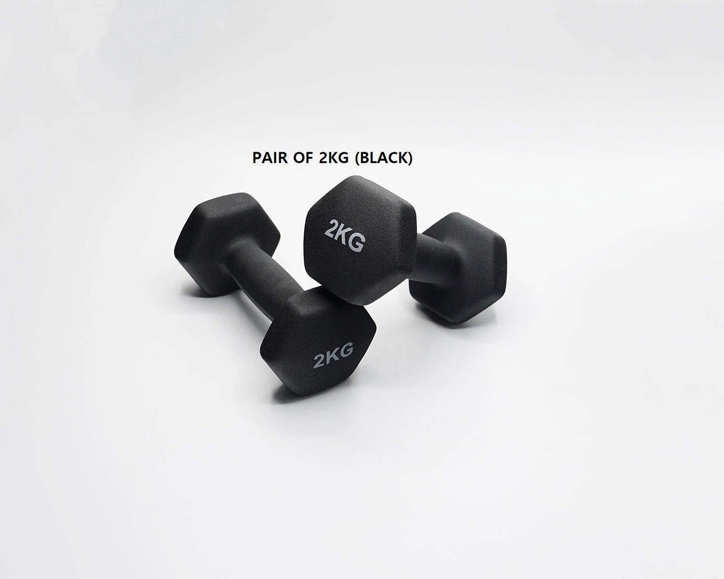 Neoprene Dumbbell Pair – Non-Slip Grip – Gym Fitness Weights