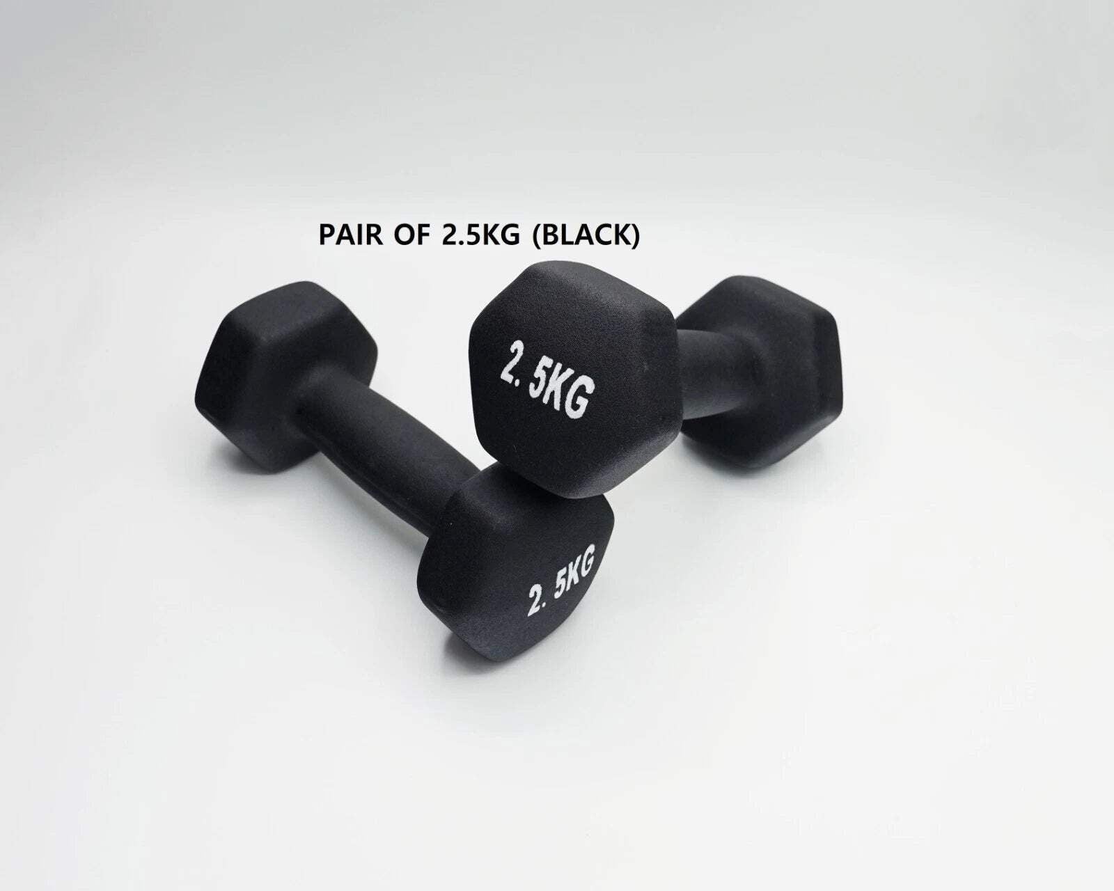 Neoprene Dumbbell Pair – Non-Slip Grip – Gym Fitness Weights