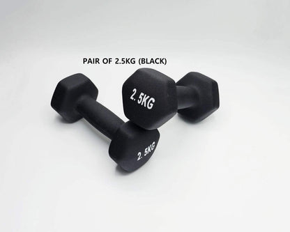Neoprene Dumbbell Pair – Non-Slip Grip – Gym Fitness Weights