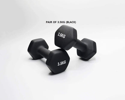 Neoprene Dumbbell Pair – Non-Slip Grip – Gym Fitness Weights
