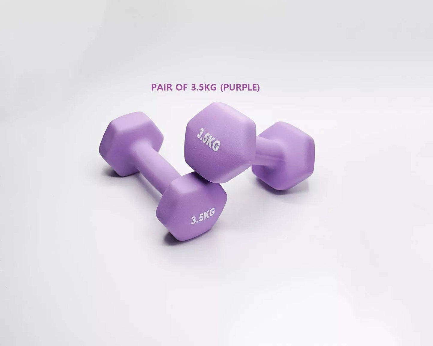 Neoprene Dumbbell Pair – Non-Slip Grip – Gym Fitness Weights