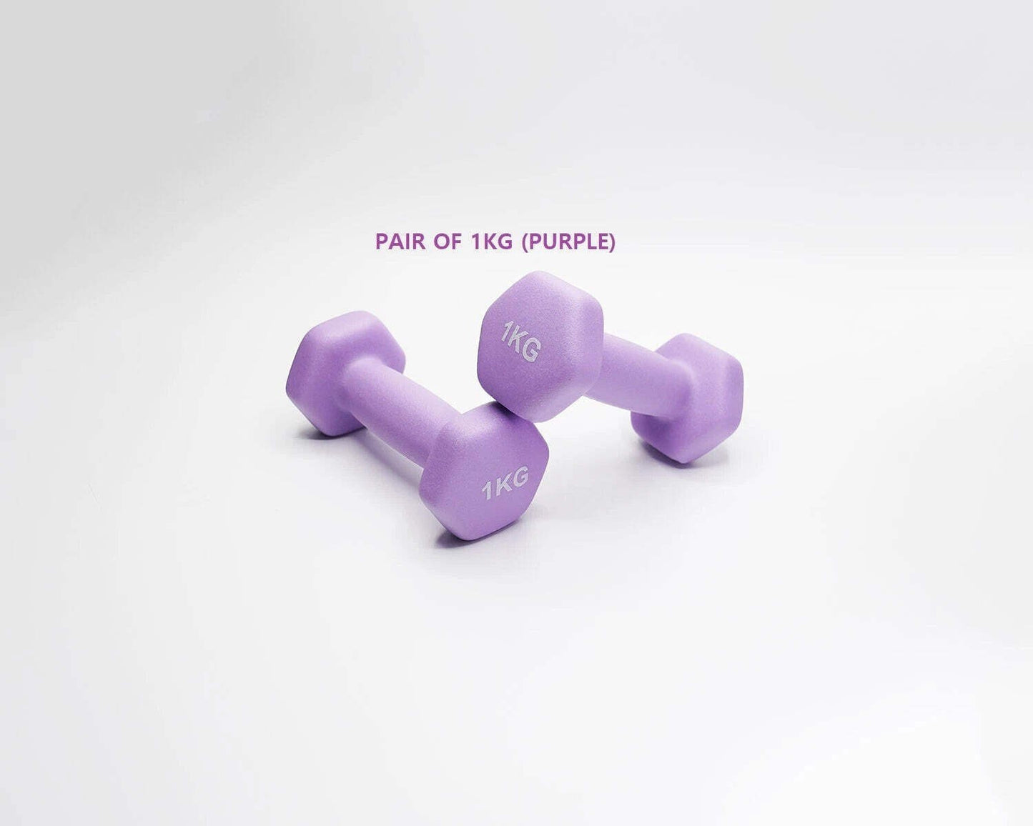 Neoprene Dumbbell Pair – Non-Slip Grip – Gym Fitness Weights